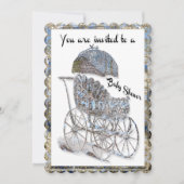 Baby Baby Baby shower Kaart (Voorkant)