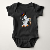 Baby Baby Bodysuit-Halloween Ghost Romper (Voorkant)