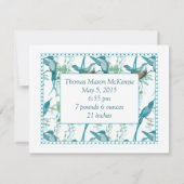  Baby Baby Foto aankondiging (Achterkant)