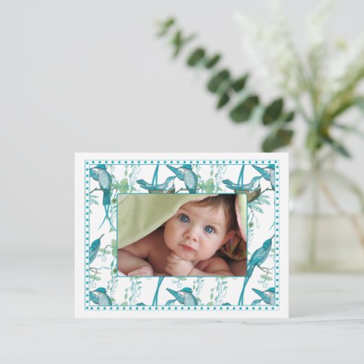  Baby Baby Foto aankondiging (Staand voorkant)