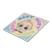 Baby Baby Gezicht Tegeltje (Zijkant)