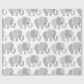 Baby Baby neutraal grijs schoeisel Cadeaupapier (Vlak)