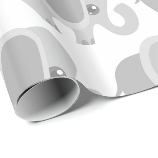 Baby Baby neutraal grijs schoeisel Cadeaupapier (Rol Hoek)