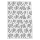 Baby Baby neutraal grijs schoeisel Medium Cadeauzakje (Voorkant)