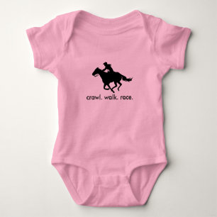 Baby Baby Shirt Toekomst Barrel Racer Cowgirl