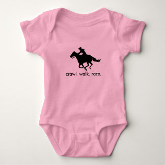 Baby Baby Shirt Toekomstige Barrel Racer Cowgirl