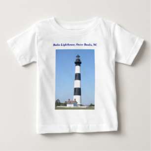 Baby/Baby Shirt vuurtoren Buitenbanken OBX