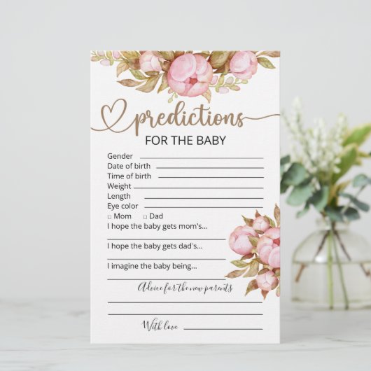 Baby | BABY SHOWER (Staand voorkant)