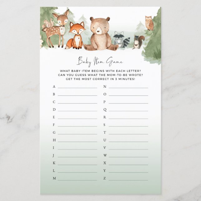 Baby Baby shower (Voorkant)