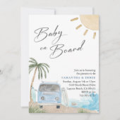 Baby Baby shower aan boord Kaart (Voorkant)