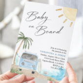 Baby Baby shower aan boord Kaart