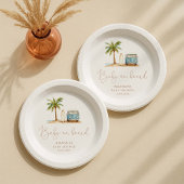 Baby Baby shower aan boord Papieren Bordje