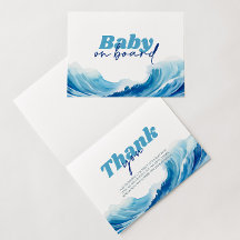 Baby Baby shower aan boord, Surf Baby