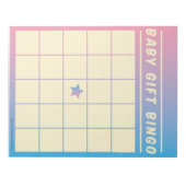 Baby Baby shower Game Notitieblok (Voorkant)