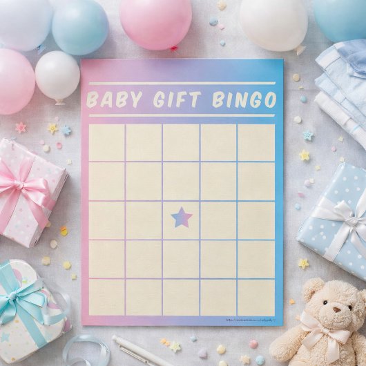 Baby Baby shower Game Notitieblok