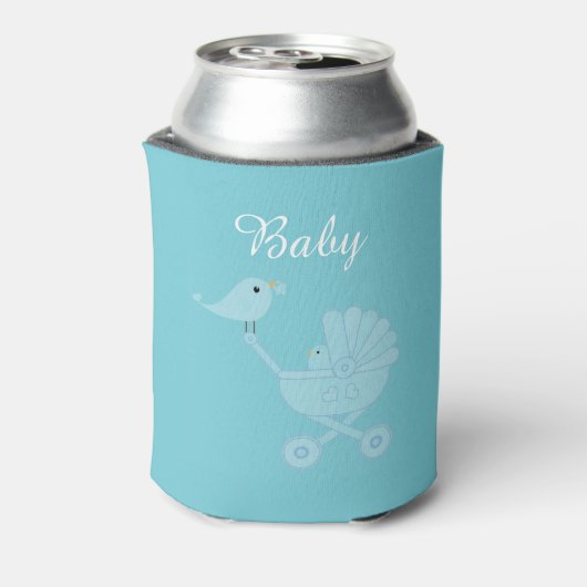 Baby Baby shower partij voor Koelbox Blikjeskoeler (Blikje Achterkant)