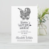  Baby Baby shower per post Kaart (Staand voorkant)