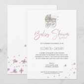 Baby Baby shower per post Kaart (Voorkant / Achterkant)