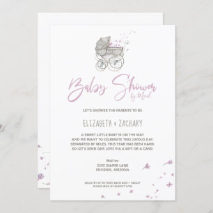 Baby Baby shower per post Kaart