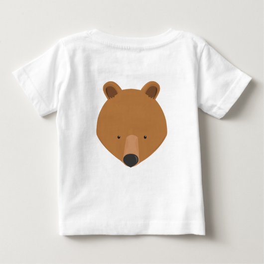 Baby Baby T-Shirt van mama (Achterkant)