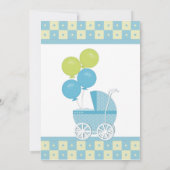 Baby Babyschoenen Kaart (Achterkant)