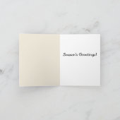 Baby backyard chicken Holiday Card Feestdagen Kaart (Binnen)