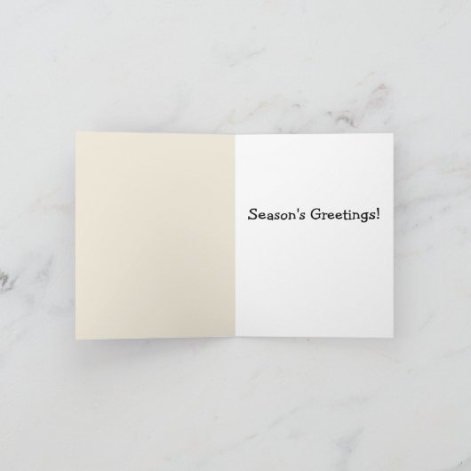 Baby backyard chicken Holiday Card Feestdagen Kaart (Binnen)