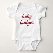 Baby Badger Shirt (Voorkant)
