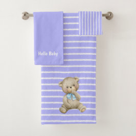 Baby Badkamer handdoek set
