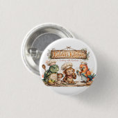 Baby Bakvriendjes Ronde Button 3,2 Cm (Voorkant /achterkant)