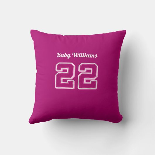 Baby Baller Blanket Kussen (Achterkant)