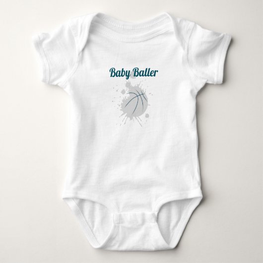 Baby Baller bodysuit tshirt (Voorkant)