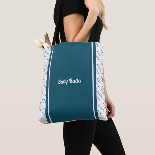 Baby Baller Canvas tas (Dichtbij)