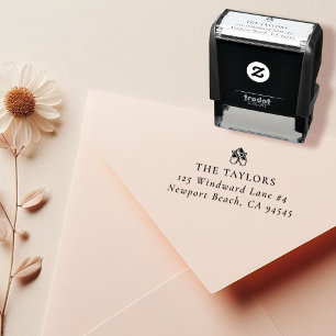 Baby Ballerina Schoenen Familienaam & Retouradres Zelfinktende Stempel