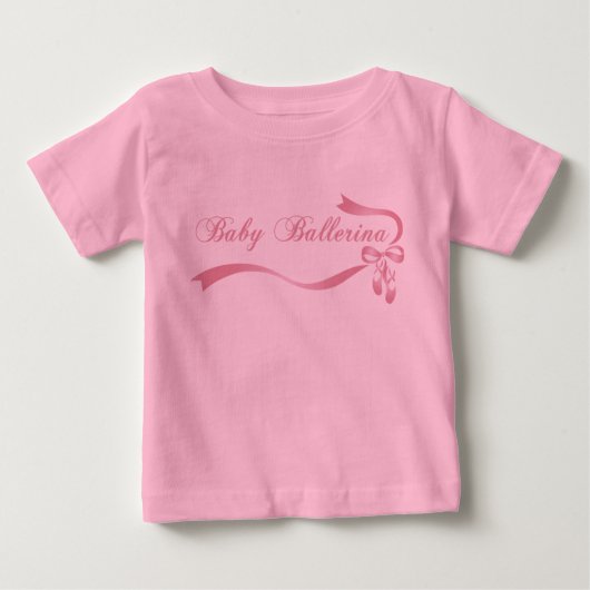 Baby Ballerina Toddler Ruffle T-shirt (Voorkant)