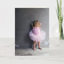 Baby Ballerina Wenskaart Kaart
