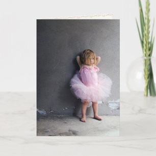 Baby Ballerina Wenskaart Kaart