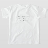 Baby Ballerinas Meisjes T-shirt (Laag Achter)