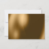 Baby ballon brons goud bedankt (Achterkant)