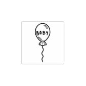 Baby-ballon Rubberstempel (Afrduk)