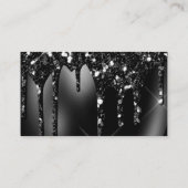 Baby Ballon Sparkle Party Glitz Black Hartelijk da Informatiekaartje (Achterkant)