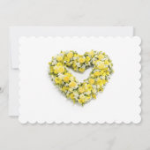 Baby Baptism Invitation Kaart (Achterkant)