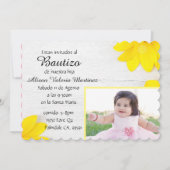 Baby Baptism Invitation Kaart (Voorkant)