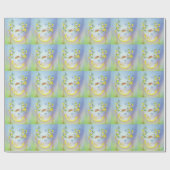 Baby baptisme , christenen cadeaupapier (Vlak)
