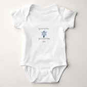 BABY BAR MITZVAH LEUKE OUTFITS ROMPER (Voorkant)
