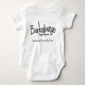 Baby Barkalounge Botten Logo Romper (Achterkant)