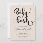 Baby Bash Koppels Baby shower uitnodiging (Voorkant)