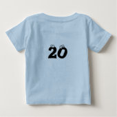 BABY BASKETBAL T-SHIRT VOOR BALLER (Achterkant)