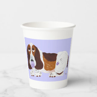 Baby Basset Hond Papieren Bekers