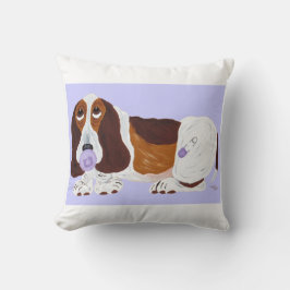 Baby Basset Hound Kussen